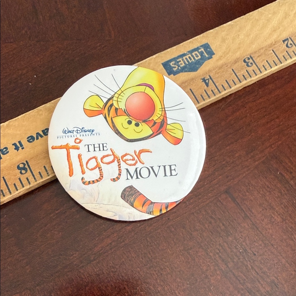Vintage The Tigger Movie Brooch